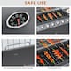 image 5 of Outsunny 6+1 Burner Gas BBQ Grill Garden Barbecue with Wheels, Cabinet Grey