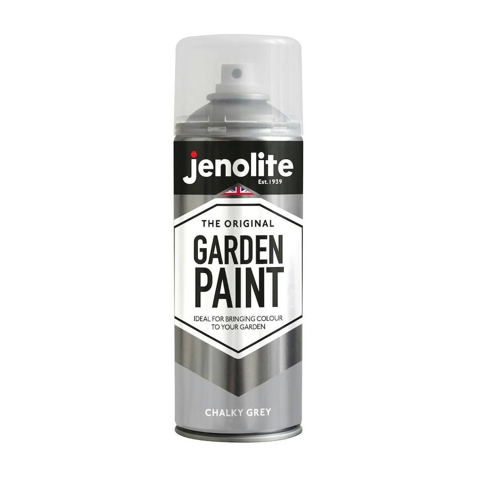 Jenolite Multi-Surface Garden Furniture Paint - Chalky Grey - 400ml Spray Can