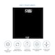 image 2 of Get Fit Bathroom Scales - Monitor Weight Loss - Digital Weighing Scale with High Precision Strain Gauge Sensor, LCD Display & Automatic On/Off - Black