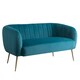 image 1 of Matilda 2 Seat Sofa Teal