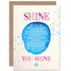 image 1 of Quote Shine Kids Love Pink Stars Quote Blank Just to Say Card