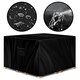 image 1 of Gracious Gardens Square 150x150x75cm Waterproof Garden Furniture Cover | Black | Black | 150x150x75cm | 1