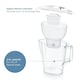 image 4 of BRITA Aluna Water Filter Jug White (2.4L) incl. 1x MAXTRA PRO Pure Performance Cartridge