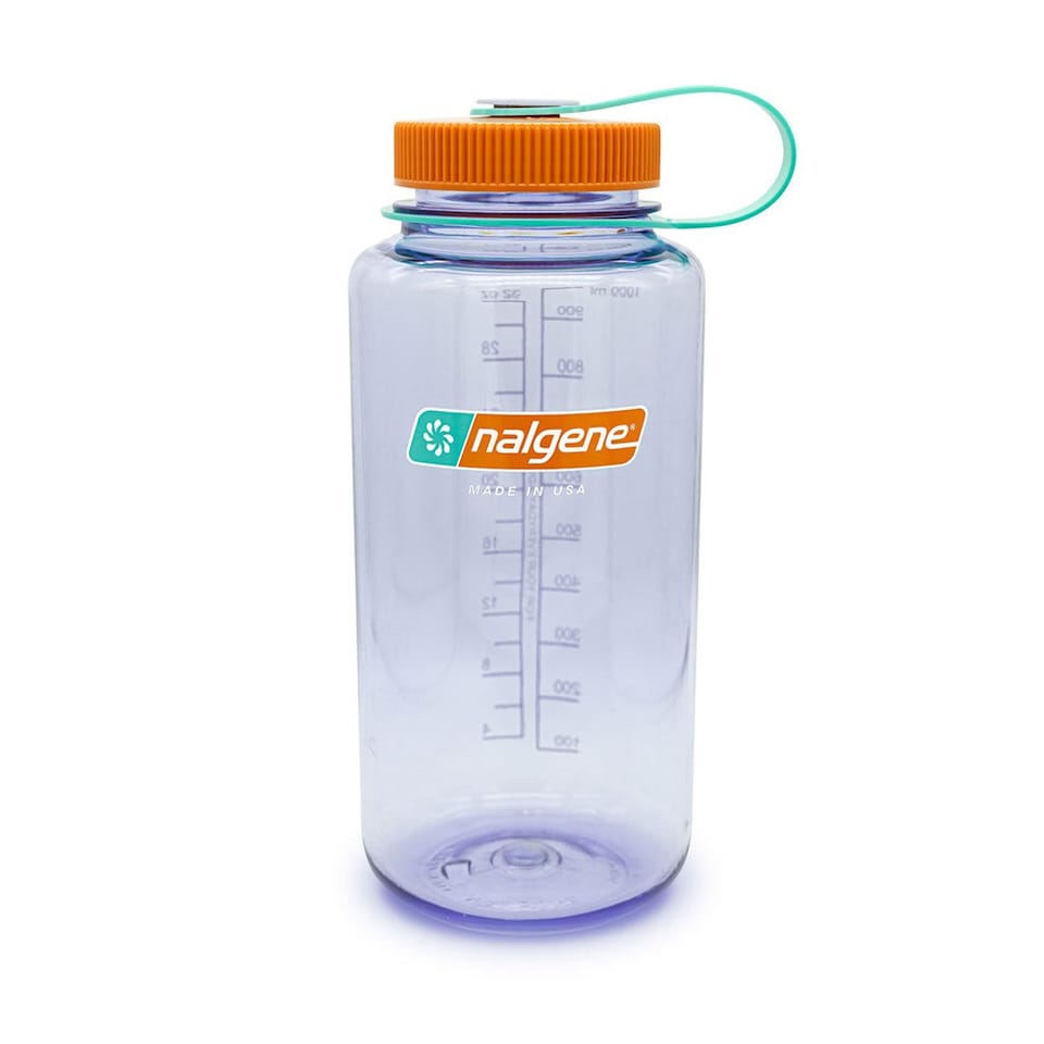 image 1 of Nalgene Wide Mouth 1L Tritan Sustain Water Bottle - Amethyst