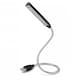 image 8 of USB Powered LED Lamp Light with Flexible Gooseneck For Keyboard, Desk, or Reading - Daffodil ULT05 | Silver