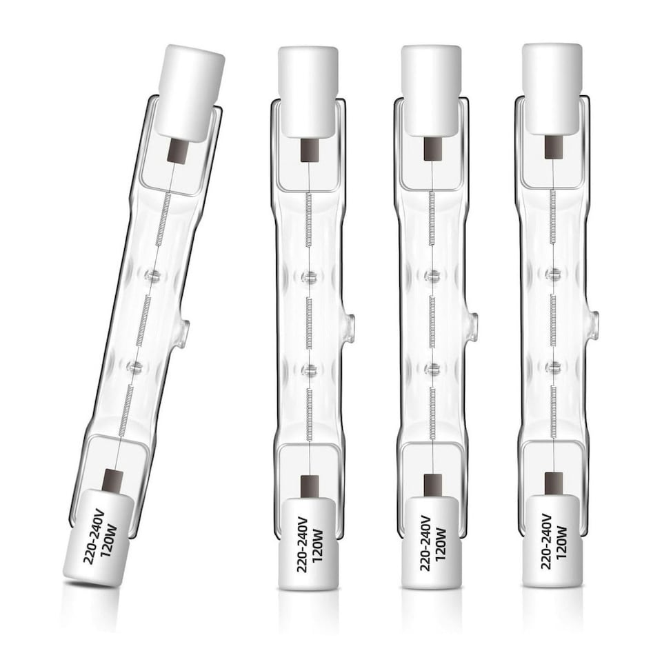 image 1 of Energizer Halogen 78mm R7S Linear 2250lm 120W 2900K (Warm White) Dimmable - Pack of 4
