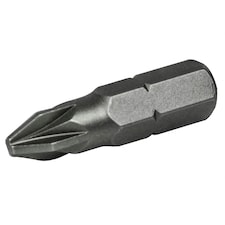 Faithfull Pozi S2 Grade Steel Screwdriver Bits - Multi Colour - PZ1 x 25mm