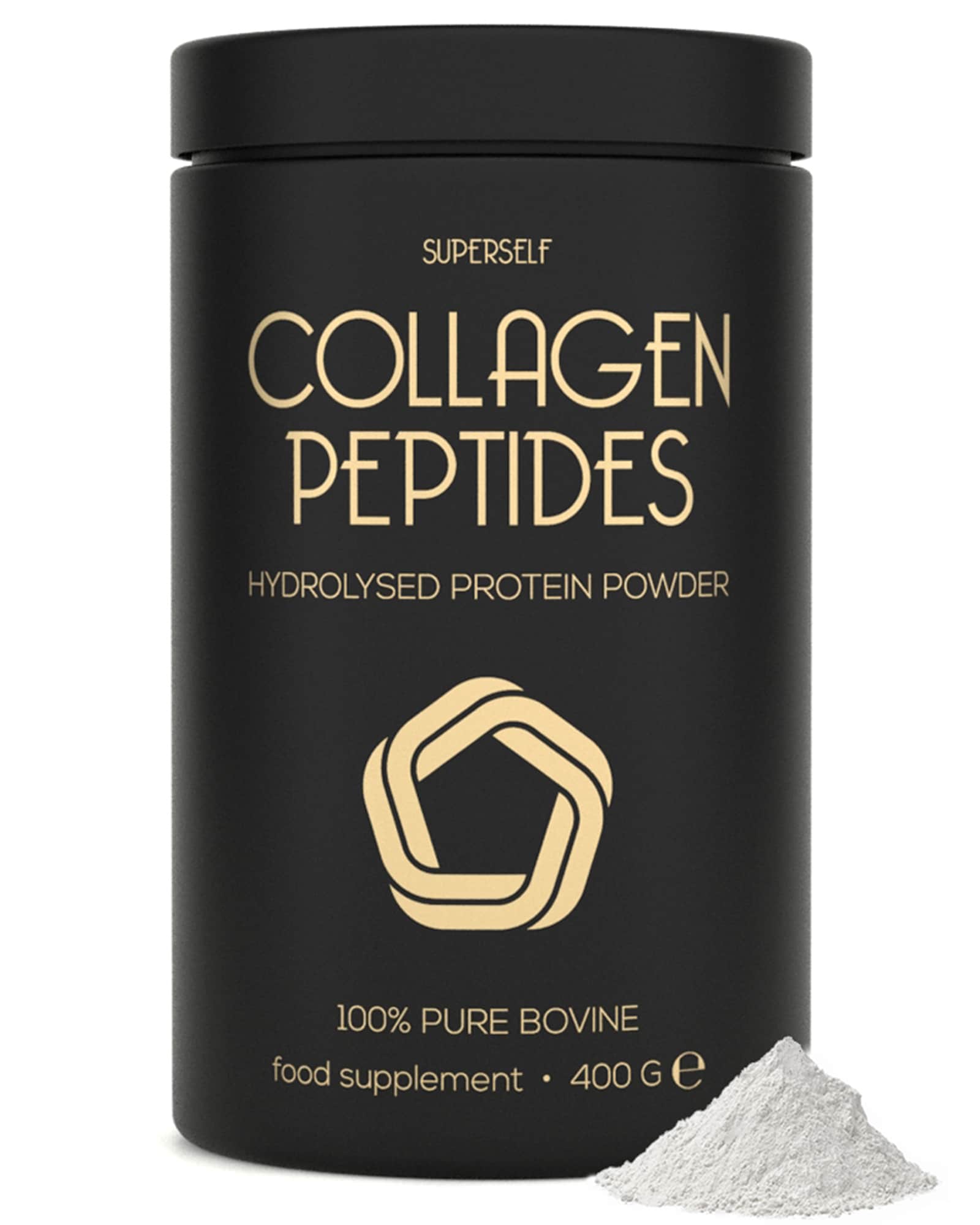 SuperSelf Premium Bovine Collagen Peptides Powder 400g
