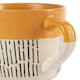 image 4 of Nicola Spring Ceramic Dipped Dash Coffee Mugs - 475ml - Mustard - Pack of 6 | Yellow | Mustard