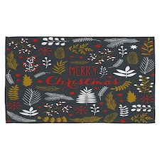 Merry christmas lettering (kitchen towel)