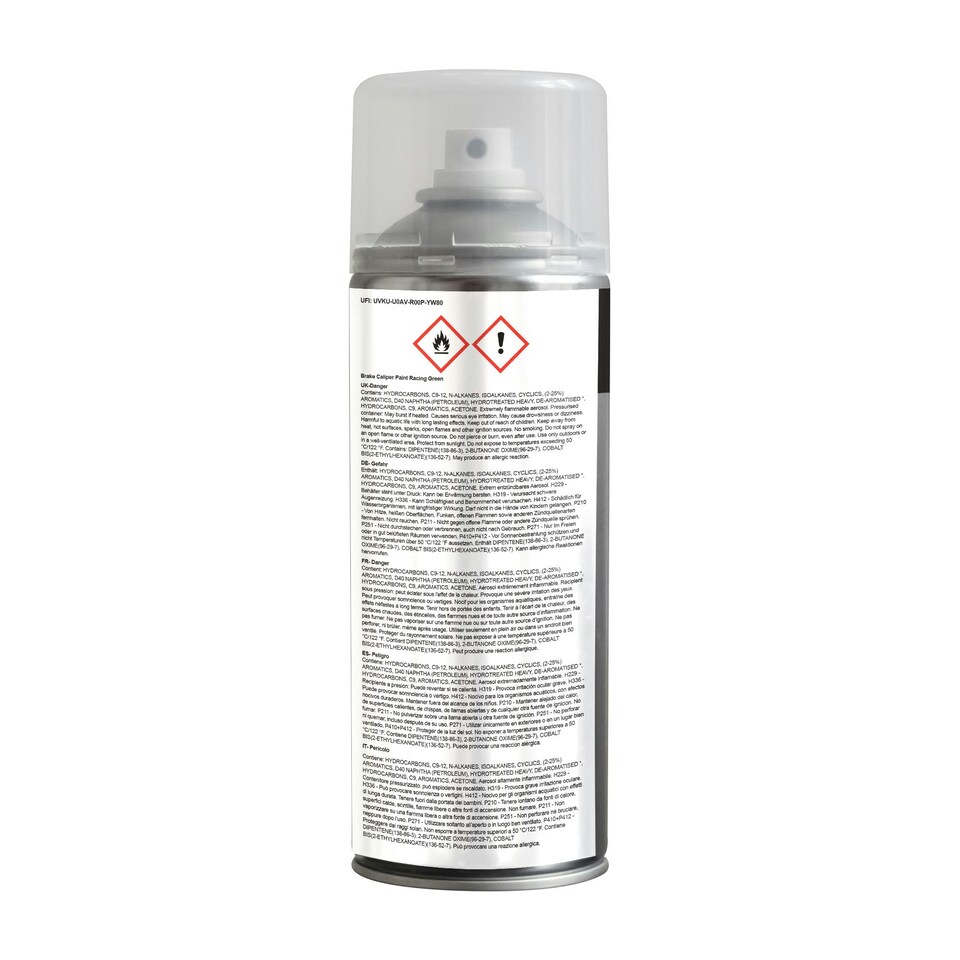 image 1 of Jenolite High Gloss Brake Caliper Paint - Green - 400ml -3-Pack