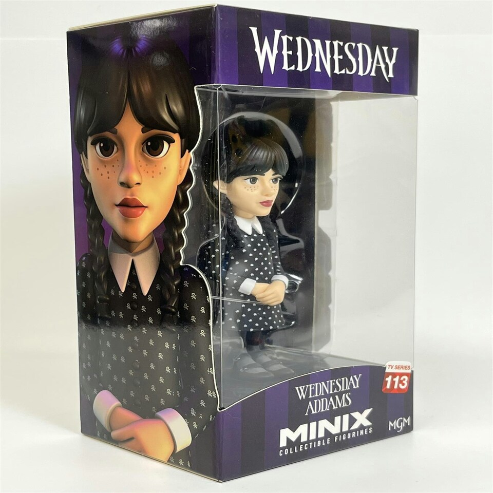 image 1 of Wednesday Addams 12 cm Collectible Figure Minix 11773