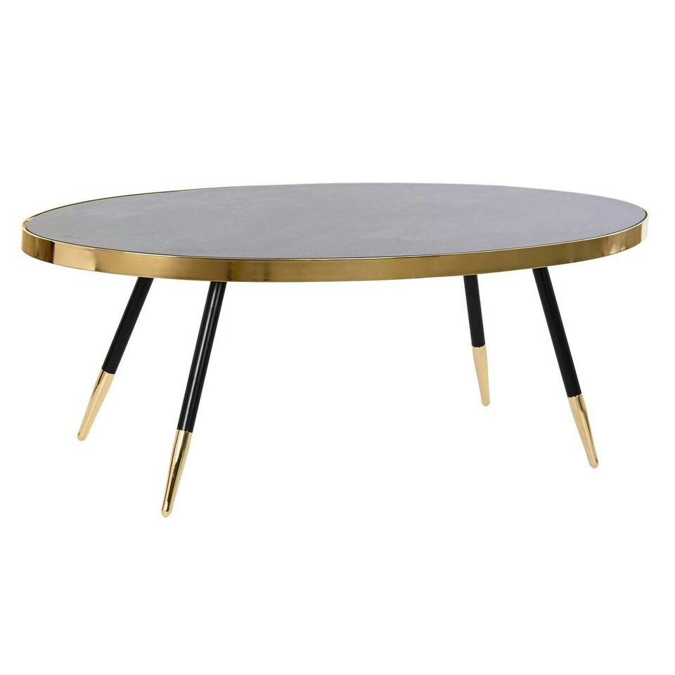 image 1 of Centre Table DKD Home Decor Black Golden Crystal Steel 110 x 50 x 41,5 cm N/A