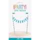 image 2 of It's a Boy Baby Shower Bunting Cake Topper