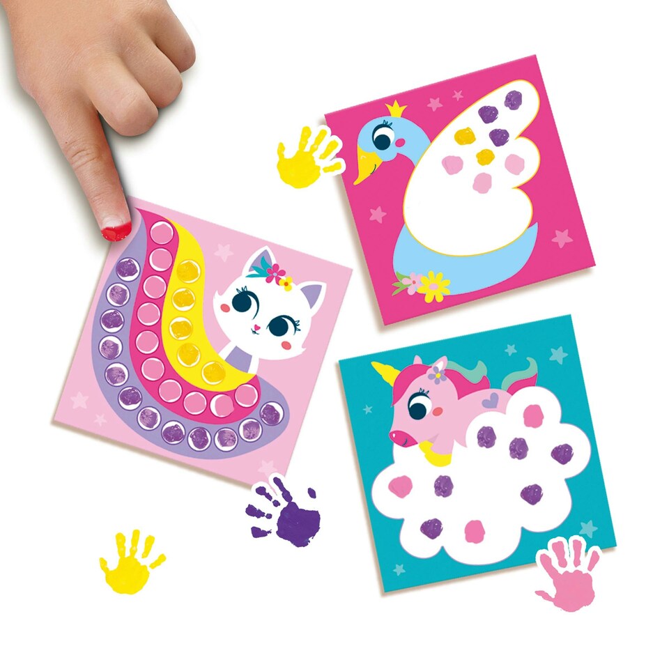 image 1 of SES Creative My First, Fingerprint Paint Fantasy Figures