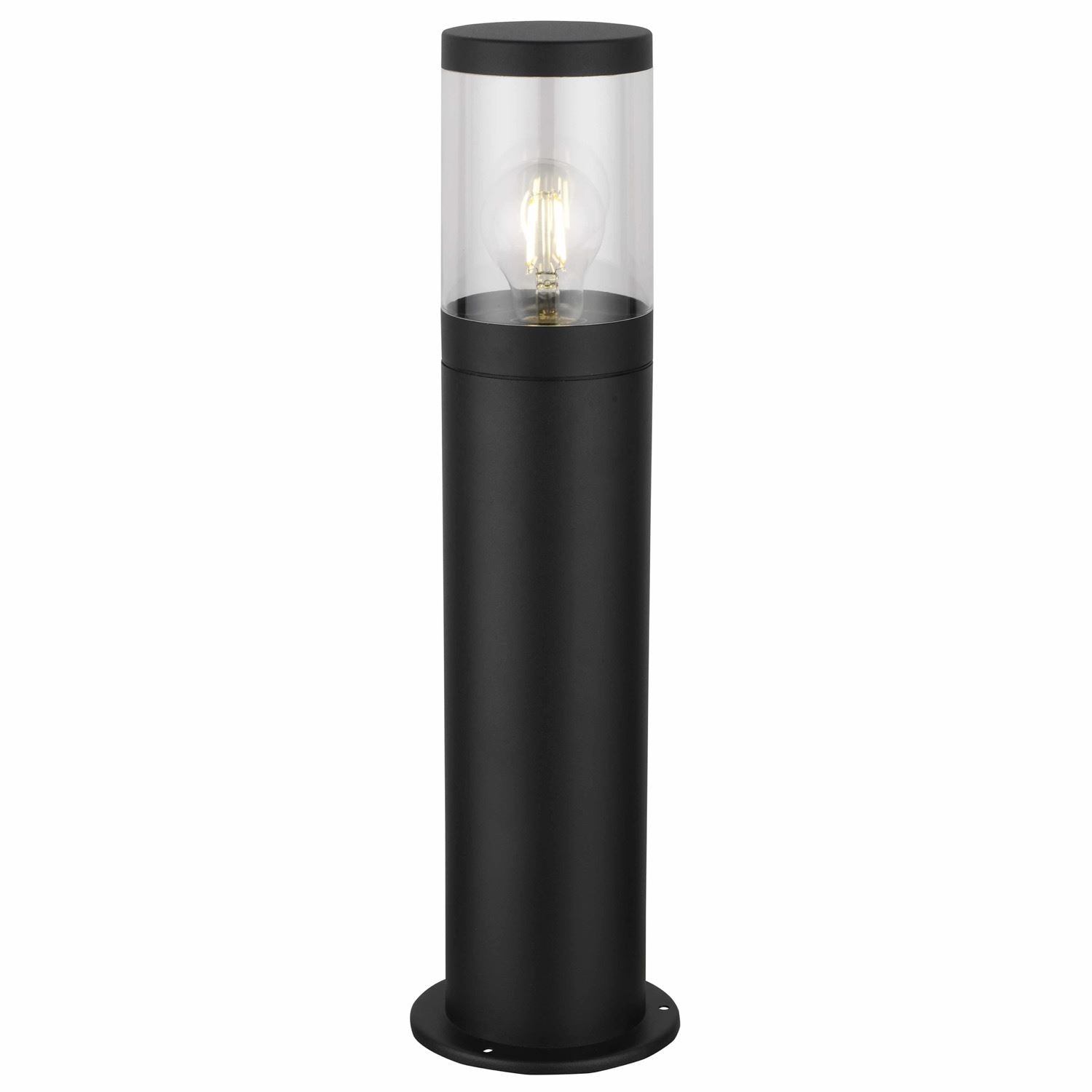 First Choice Lighting Storm - Black IP44 Outdoor 50cm Post Light