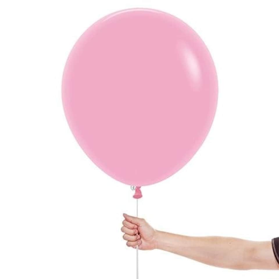 image 1 of Fashion Solid Bubblegum Pink Sempertex Biodegradable Latex Balloons 45cm / 18 in - Pack of 25