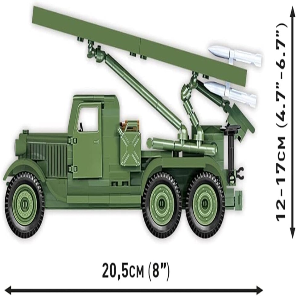 image 1 of Cobi - World War II - BM-13 KATYUSHA (ZIS-6) (440 Pieces)