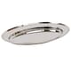 image 1 of Argon Tableware Oval Stainless Steel Serving Platter - 35cm x 24cm | Silver | Silver