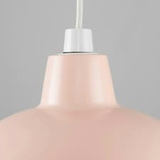 ValueLights Retro Style Pink Metal Easy Fit Ceiling Pendant Light Shade