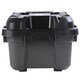 image 2 of 3 x 31 Litre Black Bunker Storage Trunks For Tradesman & Handyman Black