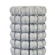 image 2 of Seville Collection Bubble Vase - Ceramic - L12 x W12 x H32 cm Grey
