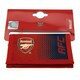 image 4 of Arsenal FC Touch Fastening Fade Design Nylon Wallet - Red/Navy - 12 x 8cm