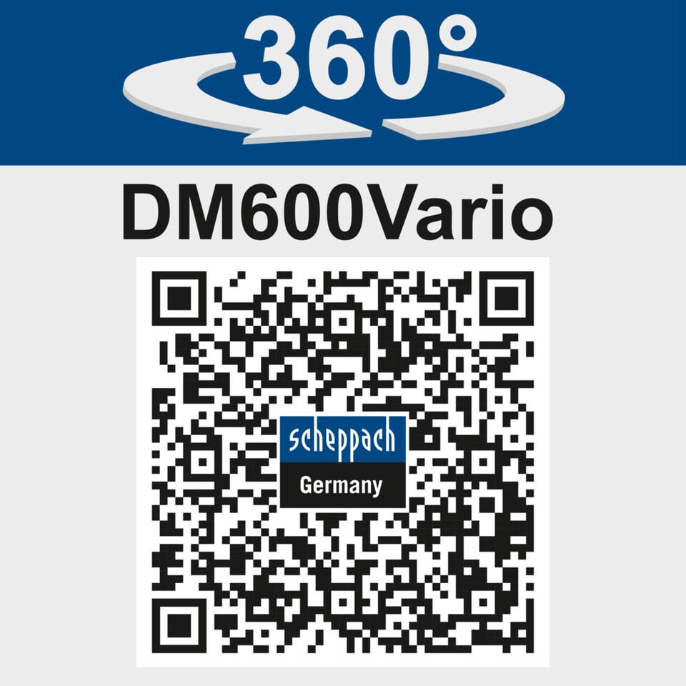 image 1 of Scheppach DM600VARIO Wood Lathe, 550W Variable Speed, 60cm Capacity