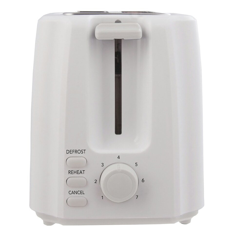 image 1 of Igenix IG3011, 2 Slice Toaster, Defrost & Reheat Function, 750W, White
