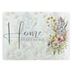 image 1 of Home Sweet Home Glass Worktop Saver - Large Kitchen Cutting/Chopping Board
