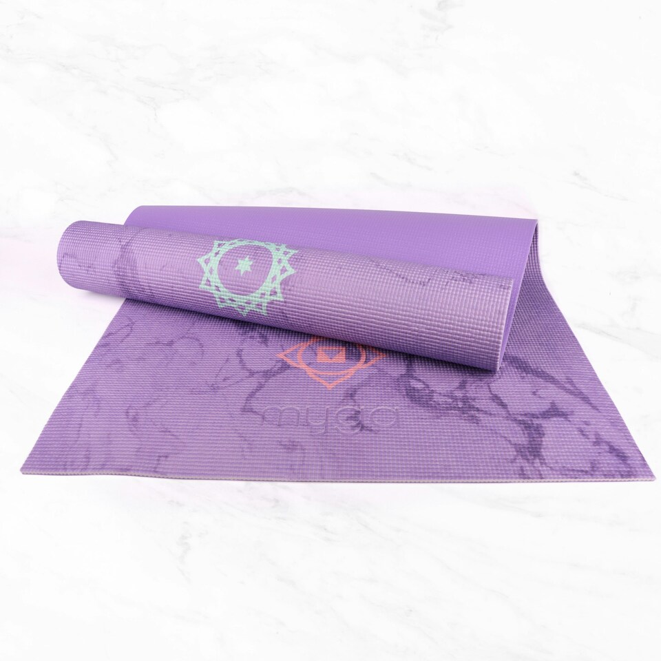 image 1 of Myga Chakra Printed Yoga Mat