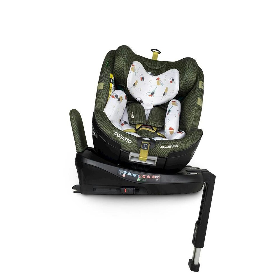 image 1 of Cosatto All in All Ultra iSize Car Seat - 360 Rotate Spin All Stage 0-36kg/0-12 Years (Bureau)