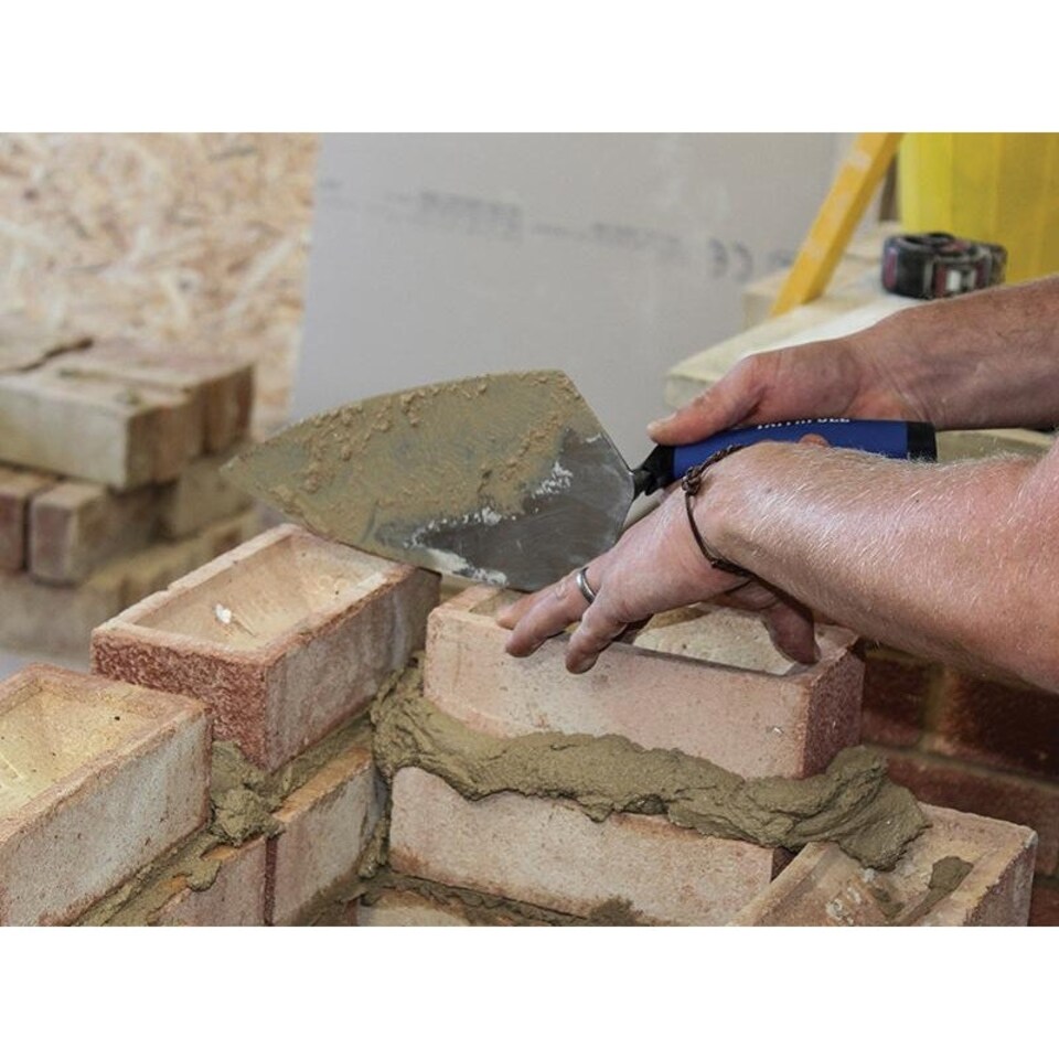 image 1 of Faithfull Prestige Philadelphia Pattern Brick Trowel - Multi Colour - 250mm (10in)