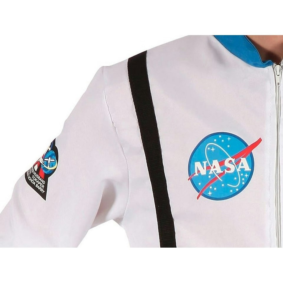 image 1 of Bristol Novelty Mens Astronaut Costume - White - Standard One Size
