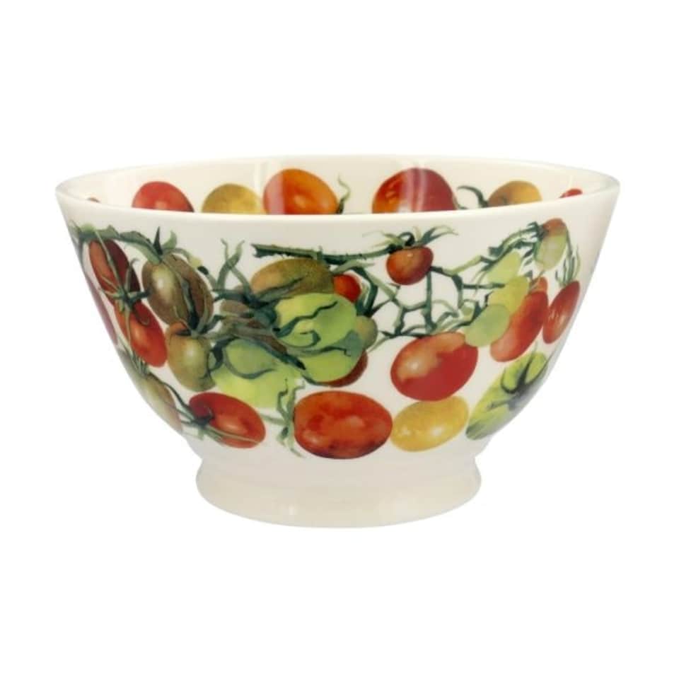 image 1 of Bowl: Emma Bridgewater Vegetable Garden Tomatoes Medium Old Bowl White