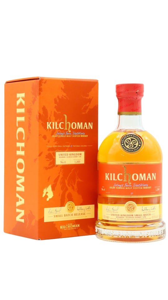 Kilchoman - UK Small Batch No. 4 Islay Single Malt Scotch Whisky