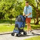 image 6 of PawHut Pet Stroller Dog Pram Pushchair Cat Travel Carriage Universal Wheels Blue