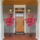 image 6 of COSTWAY 120cm Artificial Bougainvillea Tree Plant Rose Red | One Size