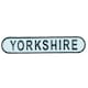 image 1 of Yorkshire Cast Iron Sign Plaque Wall Door Fence Gate Post House Garden Yard