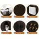 image 4 of Yaheetech Wooden Enclosed Litter Box N/A | Espresso | One Size