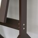 image 5 of HOMCOM Freestanding Dressing Mirror 148x47cm Adjustable Angle Dark Brown Frame