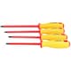 image 3 of 7pc VDE Insulated Torx Screwdrivers T10 - T40 for Electricians Or Hybrid Cars