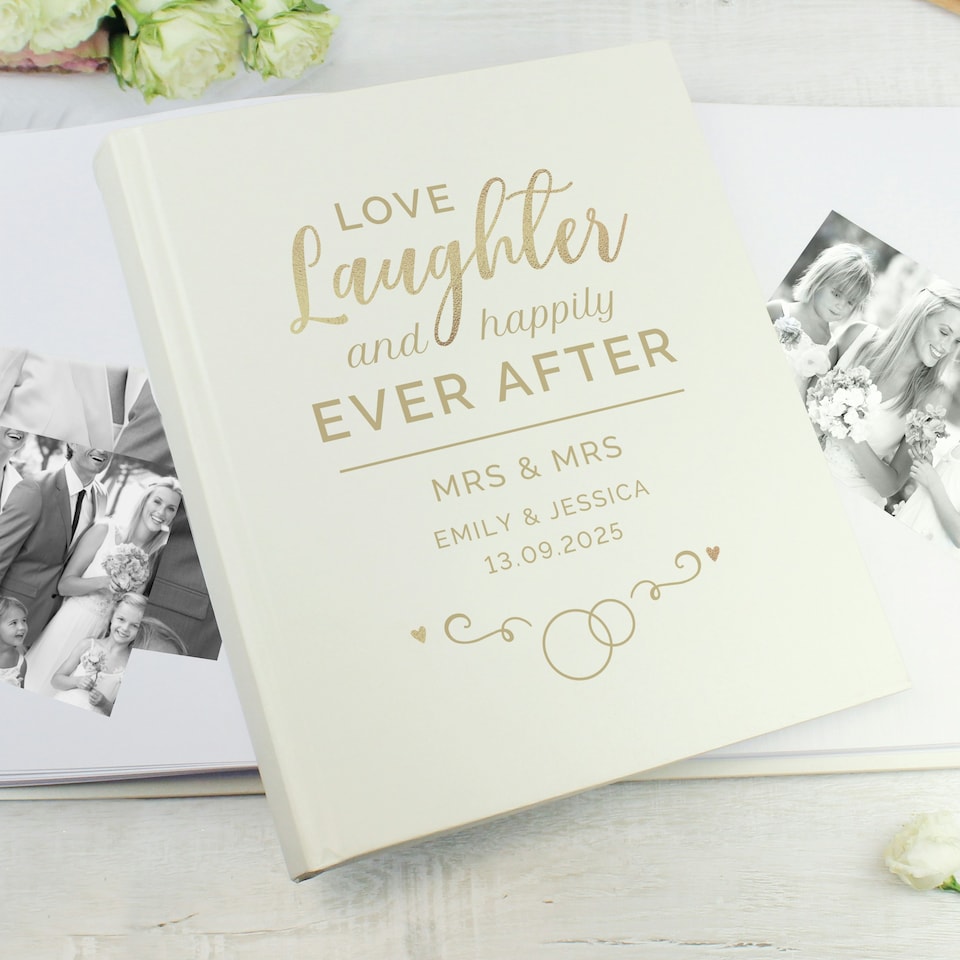 image 1 of Personalised Wedding Traditional Photo Album