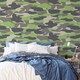 image 5 of Camouflage Wallpaper Army Camo Brown Grey Green Children Teenager Boys Debona