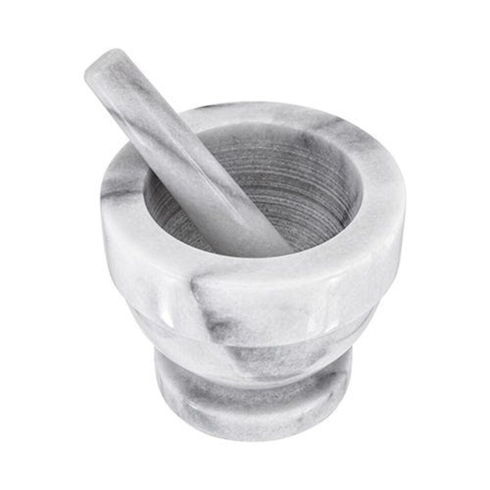 image 1 of Judge White Marble Medium Mortar & Pestle 10cm