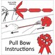 image 6 of 40pcs 50mm Ivory Pullbow