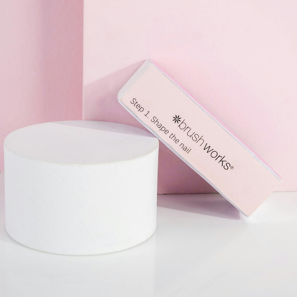 image 1 of Brushworks Pastel Nail Buffing Blocks