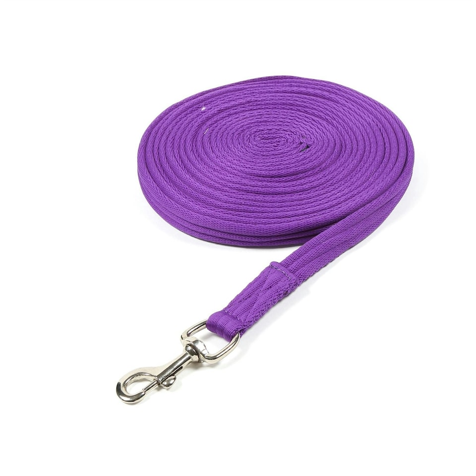 image 1 of Shires Wessex Soft Feel Lunge Line Blue | 8 Metre/26 Inch
