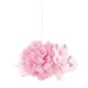 image 1 of Pack of 3 Pink Floral Elephant 9" Hanging Tissue Pom Pom Decorations