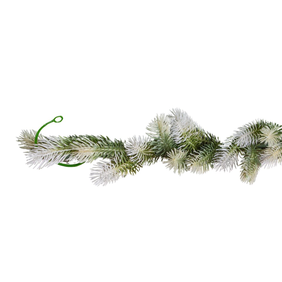 image 1 of 1.57m Plain Green Foliage Christmas Garland Decoration